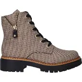 Rieker Stivaletto stringato beige / marrone / nero