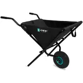 Vonroc Carriola pieghevole 50 litri| Capacità di carico 30 kg.