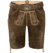 Spieth & Wensky Pantaloni per costume tradizionale 'Erfurt' marrone