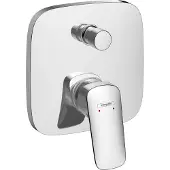 Hansgrohe Wannenmischer Unterputz Logis Fertigset chrom