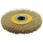 Mota Herramientas Spazzola Circolare Con Filo Ondulato Fc150 22x150 Mm
