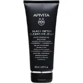 Apivita Black Detox gelatina detergente viso e occhi 150ml