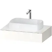 Duravit Collection One Console, 800x550x170mm, avec découpe au centre, QA4800022220000, QA4800022220000