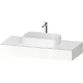 Duravit Collection One Console, 1200x550x170mm, avec découpe au centre, QA4802022220000, QA4802022220000