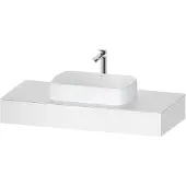 Duravit Collection One Console, 1200x550x170mm, avec découpe au centre, QA4802018180000, QA4802018180000