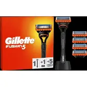 Gillette Fusion razor + 5 heads