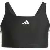 Adidas Abbigliamento da mare sportivo '3-Stripes V-Back Bikini' nero / bianco