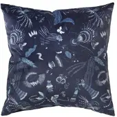 Broste Copenhagen Fodere per cuscini BELL FLOWER - Blu - 50x50 cm