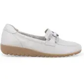 Melluso Mocassino comfort in pelle chiara con fibbia k60109bk