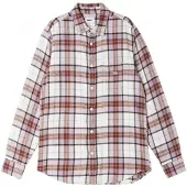 Obey Camicia Manica Lunga Uomo Vince Woven L/s Unbleached Multi