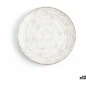 Ariane Piatto Piano In Ceramica Tornado 18 Cm 12 Unità