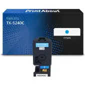 PrintAbout Toner compatibile Kyocera TK-5240C - Ciano