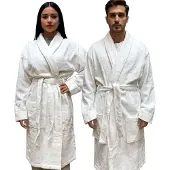 Puma Accappatoio lungo 'teamADDITIONS' bianco