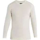Icebreaker - Primo strato in lana merino - M Merino 200 Oasis LS Crewe Undyed - Taglia XL - Bianco
