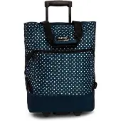 Punta Trolley 'Print' petrolio / bianco
