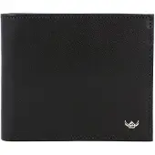 Golden Head Colorado Portafoglio Protezione RFID Vera Pelle 11 cm nero