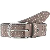 B.belt Cintura Vera Pelle 80 cm marrone
