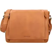 Greenland Borsa messenger Vera Pelle 39 cm marrone