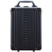 Aleon Aluminum Vertical Valigetta 25 cm Vano porta PC nero