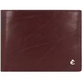 Esquire Toscana Portafoglio Protezione RFID Vera Pelle 12.5 cm marrone