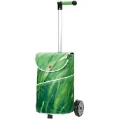 Andersen Shopper Trolley 'Unus' marrone / verde / bianco
