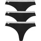 Lacoste String nero / bianco