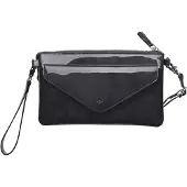 Golden Head Carrara Pochette Protezione RFID Vera Pelle 22 cm grigio