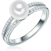 Valero Pearls Anello argento