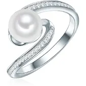Valero Pearls Anello argento