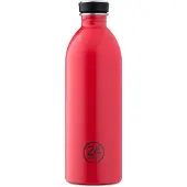 24Bottles Borraccia '1000 ml' rosso sangue / nero