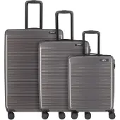 Paklite Sienna 4 ruote Set di valigie 3 pezzi grigio