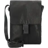 Harold's Lift Mini Borsa Borsa a tracolla Vera Pelle 18 cm nero