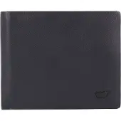 Braun Büffel Hannes Portafoglio Protezione RFID Vera Pelle 12 cm blu