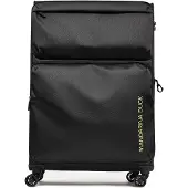 Mandarina Duck Zephyr 4 ruote Carrello XL 83 cm espandibile nero