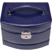 Windrose Merino Scatola per gioielli 14 cm blu