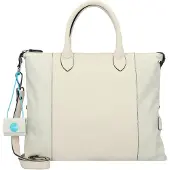 Gabs G3 Borsa a spalla M Vera Pelle 37 cm beige