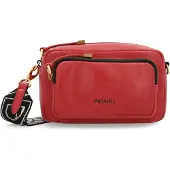 PICARD Soulmate Borsa a tracolla Vera Pelle 20 cm rosso