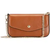 Jekyll & Hide Paris Borsa a tracolla Vera Pelle 21.5 cm marrone