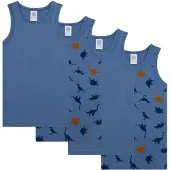 Sanetta Maglietta intima marino / blu scuro / caramello