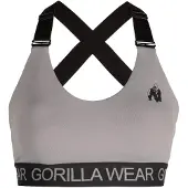 Gorilla wear Reggiseno sportivo 'Colby' grigio / nero