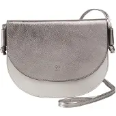 Dudu Toys Altea Borsa a tracolla Vera Pelle 18.5 cm color argento