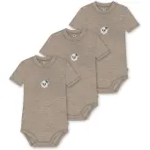 Normani Tutina / body per bambino beige / bianco