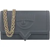 CHIARA FERRAGNI Eyelike Bags Pochette 17 cm blu