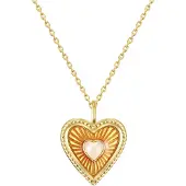 Glanzstücke Collana giallo oro / bianco