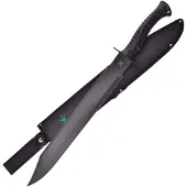 Frost Cutlery Machete Rubber Handle, nero