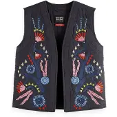 Scotch & Soda Gilet Embroidered