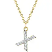 Glanzstücke Collana oro / trasparente