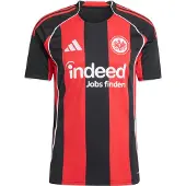 Adidas Maglia trikot 'Eintracht Frankfurt 25/26' granatina / nero / bianco