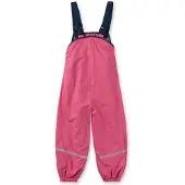 Playshoes Pantaloni con pettorina rosa / nero