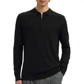 Selected Polo A Maniche Lunghe Berg